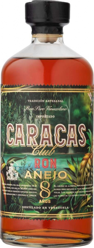 Ron Caracas 40% 8y 0,7 l (čistá fľaša)