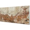 Sklenený obklad do kuchyne Tehlové múry wall 100x50 cm Sklenený obklad do kuchyne Tehlové múry wall 100x50 cm