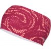 Dámska športová čelenka Klimatex, RIKU vínová,lososová,strieborná, UNI Dámska športová čelenka Klimatex, RIKU vínová,lososová,strieborná, UNI