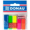 Samolepiace záložky Donau 12x45mm neon
