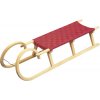 Sánky drevené 125 cm červené Sánky drevené 125 cm červené