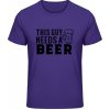 Akciové Gildan Soft-Style Tričko - Nápis - Tento chlap potrebuje Pivo - Purple - XXL - Pánske Akciové Gildan Soft-Style Tričko - Nápis - Tento chlap potrebuje Pivo - Purple - XXL - Pánske