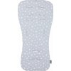 CHIPOLINO Mäkká podložka do kočíka Grey stars CHIPOLINO Mäkká podložka do kočíka Grey stars