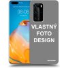 Púzdro Picasee silikónové Huawei P40 Pro Vlastný design/motiv čiré