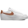 NIKE-Blazer Low Platform white/black/sail/metallic copper Biela 40,5