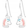 Majya Strieborné náušnice jednorožec TOMMY 10683 Majya Strieborné náušnice jednorožec TOMMY 10683