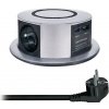 SOLIGHT Solight PP120CW-PD20 výsuvný blok zásuviek 3z + USB A+C 20W PD + Wireless 10W (strieborny) SOLIGHT Solight PP120CW-PD20 výsuvný blok zásuviek 3z + USB A+C 20W PD + Wireless 10W (strieborny)