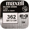 Maxell Silver Oxide 362 1ks 362/SR721SW/V362