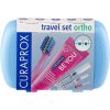 Curaprox Travel Set zubná kefka + CPS medzizubné kefky 2 ks + zubná pasta 10 ml darčeková sada, modrý Curaprox Travel Set zubná kefka + CPS medzizubné kefky 2 ks + zubná pasta 10 ml darčeková sada, modrý