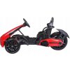 Lean Toys elektrická kára CH9939 2x45W motor 12V7Ah batéria nelakovaná červená Lean Toys elektrická kára CH9939 2x45W motor 12V7Ah batéria nelakovaná červená
