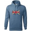 Britská vlajka stará - Mikina pánska Cape s kapucňou - 2XL ( Denim ) Britská vlajka stará - Mikina pánska Cape s kapucňou - 2XL ( Denim )