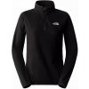 THE NORTH FACE W 100 GLACIER 1/4 ZIP EU, TNF BLACK - XS THE NORTH FACE W 100 GLACIER 1/4 ZIP EU, TNF BLACK - XS