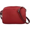 Dámska kožená crossbody kabelka tmavočervená - Hexagona Vilia červená Dámska kožená crossbody kabelka tmavočervená - Hexagona Vilia červená