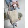 Zlatá dámska shopper kabelka Grosso na každý deň Zlatá dámska shopper kabelka Grosso na každý deň