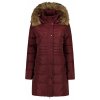 Dámsky dlhý zimný kabát Frogies Frogies tmavočervená XS Frogies 9911111202294 Dámsky dlhý zimný kabát Frogies Frogies tmavočervená XS Frogies 9911111202294