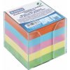 DONAU Bloček kocka nelepená 83x83x75mm pastelové farby číra škatuľka DONAU Bloček kocka nelepená 83x83x75mm pastelové farby číra škatuľka