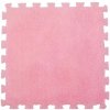 Puzzle plyšová podložka (10ks) | FLUFFTILE Ružová Puzzle plyšová podložka (10ks) | FLUFFTILE Ružová