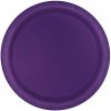 Papierové taniere fialové 8ks 23cm Papierové taniere fialové 8ks 23cm