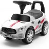 Detské odrážadlo so zvukom Baby Mix RACER biele Detské odrážadlo so zvukom Baby Mix RACER biele