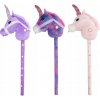 HLAVA KONÍKA NA PALICI HOBBY HORSE so zvukom JEDNOROŽEC HLAVA KONÍKA NA PALICI HOBBY HORSE so zvukom JEDNOROŽEC
