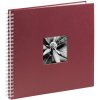 Hama album klasický špirálový FINE ART 36x32 cm, 50 strán, bordová, biele listy - HAMA 1967 Hama album klasický špirálový FINE ART 36x32 cm, 50 strán, bordová, biele listy - HAMA 1967