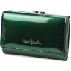 Pierre Cardin 07 SHINY 117 zelená dámska vlákno koža-kožená peňaženka 12,5 x 9 cm Pierre Cardin 07 SHINY 117 zelená dámska vlákno koža-kožená peňaženka 12,5 x 9 cm