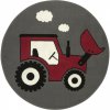 Najkoberce Luna Kids 534457/51915 Traktor, krémový 120 cm kruh