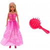 LEAN Toys 16214 Bábika Anlily Morská princezná, ružové šaty LEAN Toys 16214 Bábika Anlily Morská princezná, ružové šaty