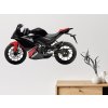 Nalepte.cz Motorka Derbi GPR textilní prelepiteľná nálepka na stenu 212 x 120 cm Nalepte.cz Motorka Derbi GPR textilní prelepiteľná nálepka na stenu 212 x 120 cm