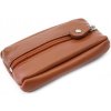 Kľúčenka Arwel Kožená so zipsovým vreckom hnedá 619-2418-45 NAP
