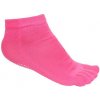 Grippy S1 ponožky na jógu, prstové růžová Grippy S1 ponožky na jógu, prstové růžová