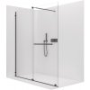 CERANO - Sprchová zástena Walk-in Medin Ľ/P - 8 mm - čierna matná, transparentné sklo - 170x195 cm - dvojdielna posuvná CERANO - Sprchová zástena Walk-in Medin Ľ/P - 8 mm - čierna matná, transparentné sklo - 170x195 cm - dvojdielna posuvná