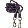 Palkar prepínacie vodidlo pre psov 250 cm × 10 mm čierno-fialové Palkar prepínacie vodidlo pre psov 250 cm × 10 mm čierno-fialové