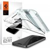 TVRDENÉ SKLO SPIGEN GLAS.TR ”EZ FIT” FC 2-PACK IPHONE 15 PRO Čierny TVRDENÉ SKLO SPIGEN GLAS.TR ”EZ FIT” FC 2-PACK IPHONE 15 PRO Čierny
