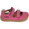 Dievčenské sandále Barefoot PADY KORAL, Protetika, červená - 28