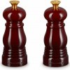 Le Creuset Sada mlynčekov na soľ a korenie 11 cm, sada 2 ks, GARNET, plast Le Creuset Sada mlynčekov na soľ a korenie 11 cm, sada 2 ks, GARNET, plast