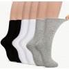 Dámské zdravotní ponožky balení 3 páry - volný lem, proti otokům, pro citlivé nohy krémová, šedá, starorůžová 35-38 Dámské zdravotní ponožky balení 3 páry - volný lem, proti otokům, pro citlivé nohy krémová, šedá, starorůžová 35-38