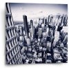 Sablio Obraz Mrakodrapy 2 - 50x50 cm Sablio Obraz Mrakodrapy 2 - 50x50 cm