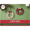 Kreatívna súprava na výrobu dekorácií z filcu Kreatívna súprava na výrobu dekorácií z filcu