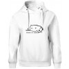 Dnes to nedávam - Oversized mikina dámská Moon - kratšia + širšia - XL ( Biela ) Dnes to nedávam - Oversized mikina dámská Moon - kratšia + širšia - XL ( Biela )