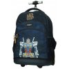 Eurocom batoh na kolieskach Robots modrá