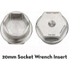Vložka do stranového kľúča WOLF TOOTH FLAT WRENCH INSERT 20mm socket Vložka do stranového kľúča WOLF TOOTH FLAT WRENCH INSERT 20mm socket