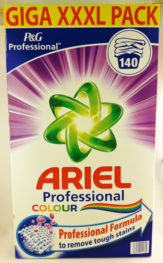 Ariel Professional prací prášok farebné prádlo 9,1 kg 140 PD