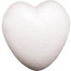 Polystyrénové srdce 6cm plné Polystyrénové srdce 6cm plné