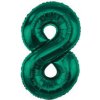 Godan Fóliový balón číslo 8 tmavozelené 85 cm Godan Fóliový balón číslo 8 tmavozelené 85 cm