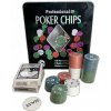 Pokerový set karty žetóny 100 ks dealer Pokerový set karty žetóny 100 ks dealer