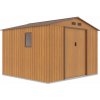 Letoss Záhradný domček HUDSON 277x255x202cm, dub/hnedý Letoss Záhradný domček HUDSON 277x255x202cm, dub/hnedý