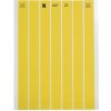 Brady LAT-8-747-10-YL / 029790, LaserTab Laser Printable Labels, 25.40 mm x 9.53 mm Brady LAT-8-747-10-YL / 029790, LaserTab Laser Printable Labels, 25.40 mm x 9.53 mm