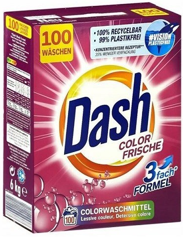 Dash Color Frische Prášok na pranie 110 PD