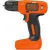 Black+Decker BDCD8 - AKU vŕtačka, 7,2V, 1,5Ah Li-Ion, 1×AKU Black+Decker BDCD8 - AKU vŕtačka, 7,2V, 1,5Ah Li-Ion, 1×AKU